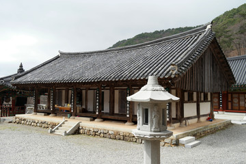 Fototapeta na wymiar Jeonghyesa Buddhist Temple, South Korea