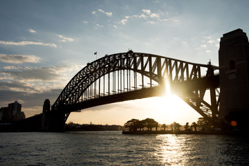 Naklejka na ściany i meble Sydney Harbour Australia