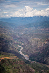 Cañon de Chicamocha _ Santander _ Vista aerea del Cañon _ Mesa de los Santos