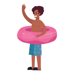 summer time holiday icon vector ilustration