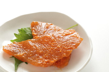 Japanese food, miso marinated sword fish