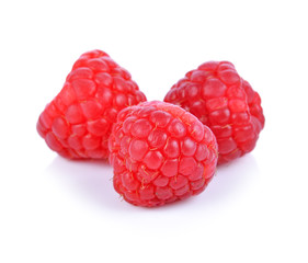 raspberry isolated on white background