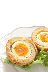 Yorkshire egg for english food image