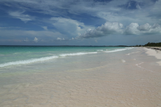 A beautiful Caribbean beach at Harbor Island, Bahamas