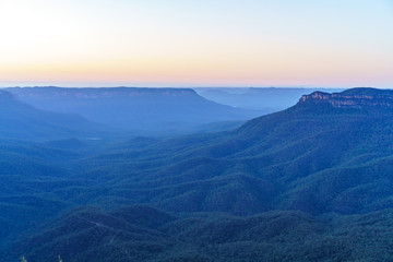 sunrise at sublime point, blue mountains, australia 16