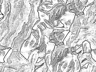 Fototapeta premium Grunge black and white abstract texture.