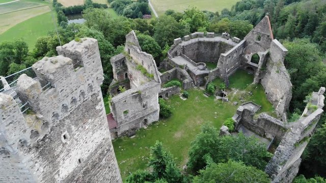 Upper Austria- Burgruine Schaunberg- Castle Ruin from 12th Century- Chapel View