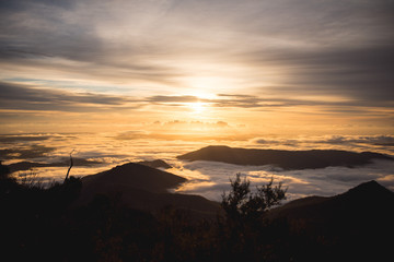 Mountain Sunrise Sunset