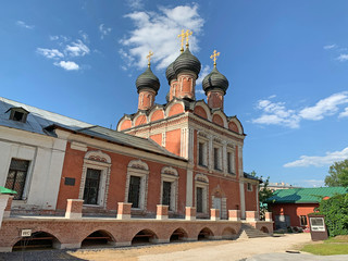 Russia. Vysoko-Petrovsky monastery in Moscow, the Cathedral in honor of Bogolyubskaya icon of the...