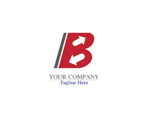 Creative Letter B logo template design