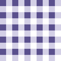 Seamless, simple, purple, white textured checkered lumberjack pattern for fabric/textitle