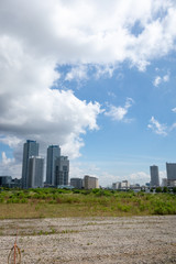 都市風景　開発予定地イメージ