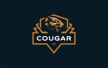 The image of a cougar or panther.
