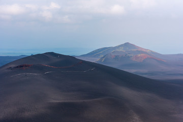 Viewing the Earth from the air, aerial photography, aerial pictures, Kamchatka Peninsula, volcanic landscape, Russian national park, volcanic landscape, wild nature