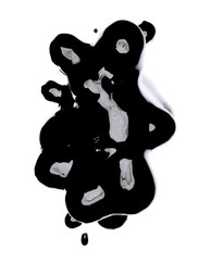 Abstract black and white liquid background.It can be used for print and web design
