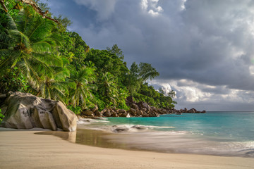 paradise beach at anse georgette, praslin, seychelles 39