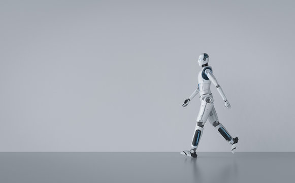 Robot Walking Full Body