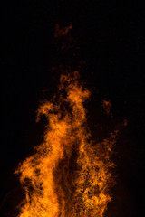 Fototapeta na wymiar Flammen