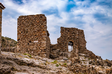 Castle in Chora, Greece