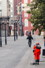 Naklejka premium Cleaning