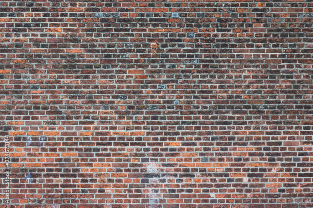 Sticker brick wall texture for background