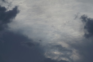 Cloudy Skies during Thunder Storm