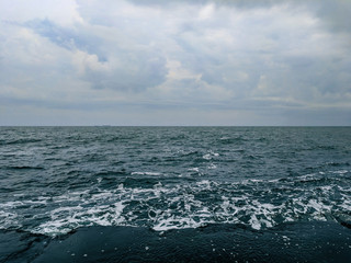 Sea and blue sky Seascape