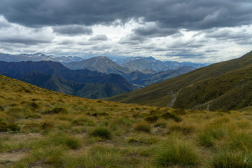 hiking the ben lomond track in the mountains at queenstown, otago, new zealand 36
