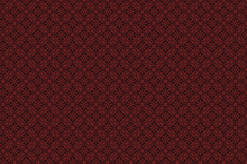 red background with pattern