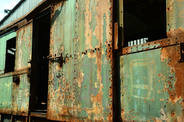 Alte Eisenbahn, Lost Place, Zug, 