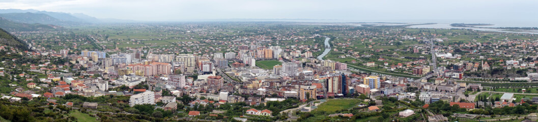 Panorama of Lezhe