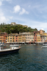 View to Portofino from the sea