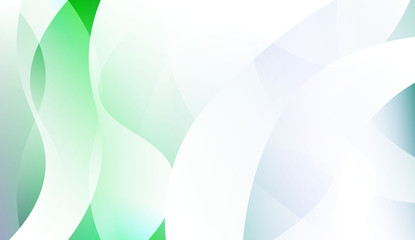 Creative Shiny Waves. For Design Flyer, Banner, Landing Page. Colorful Vector Illustration.