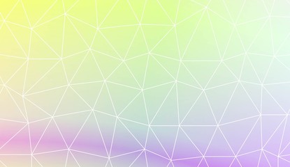 Template background with curved line. Polygonal pattern with triangles style. Decorative design for your idea. Vector illustration. Creative gradient color.