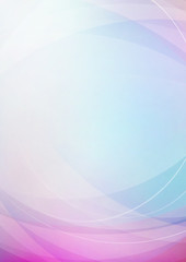 Abstract curved on colors background