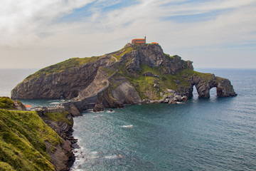 gaztelugatxe landscape, basque country, spain
