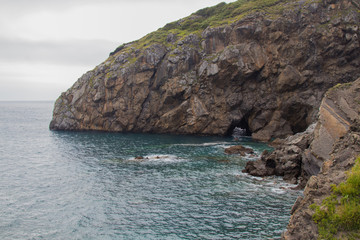 coastal landscape in gaztelugatxe, basque country, spain
