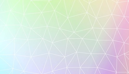 Colorful illustration in abstract polygonal pattern with triangles style with gradient. For your business, advert, wallpaper. Vector illustration.