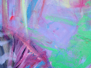 Colorful sweet colors abstract background oil paint.