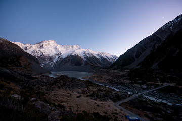 Fototapeta premium New Zealand South Island Alps