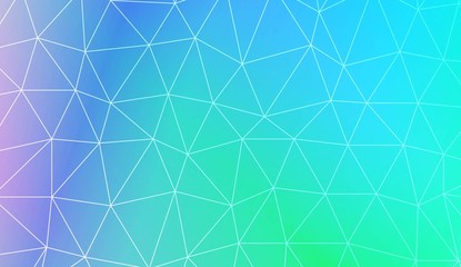 Triangular style. Modern design for you business, project. Vector illustration. Creative gradient color.