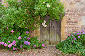 old french village in Central Mountains