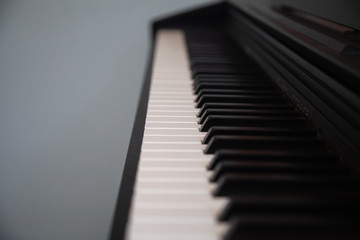 black white keys old for piano musicians