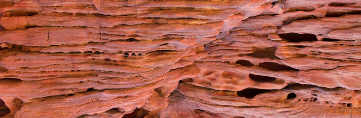Coloured Canyon is a rock formation on South Sinai (Egypt) peninsula. Desert rocks of multicolored sandstone background.	