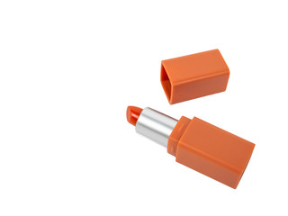 Colorful lipsticks on Makeup table.