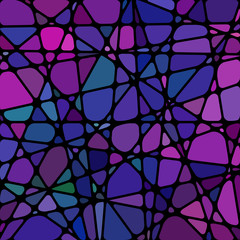 abstract vector stained-glass mosaic background