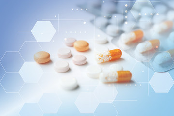 医療イメージ　飲み薬