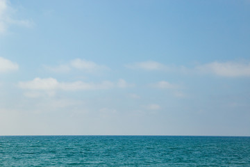 sea and blue sky