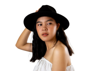 Beauty asian  woman Portrait  concept.