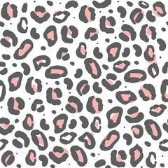 Seamless pattern leopard print. Trendy design. Leopard pattern for fabrick, wrappind paper. Vector illustration EPS10